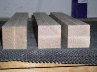 Column blanks trimmed to length; note the paper