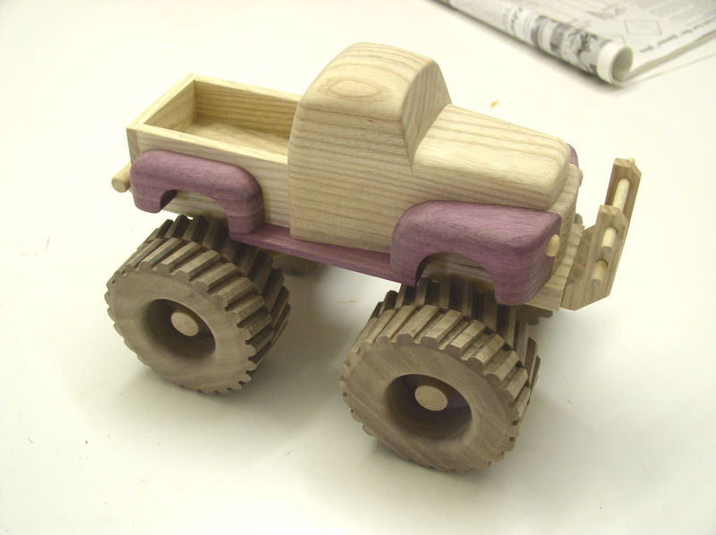 Wooden Toy Truck Wheels