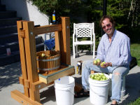 apple cider press -- first production