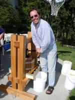 apple cider press -- first production