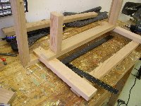 bench/table -- start assembling