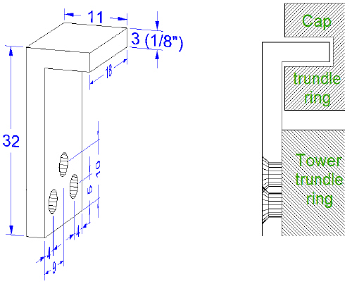 Trundle anchor bracket