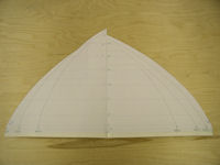 Cap rafter templates