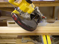 Miter saw setup