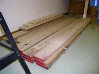 Rough sawn lumber