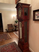 Grandfather clock, FJames P. Davenport