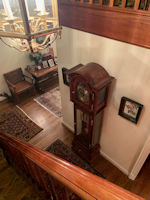 Grandfather clock, FJames P. Davenport