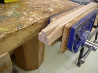 king size bed -- shaping slat