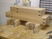 nightstand, dresser -- tenons and mortises