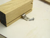 nightstand, dresser -- table top mounting fastener