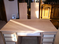 roll top desk -- tops finished