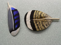 Feather Brooch