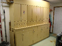 tool cabinet -- exterior view