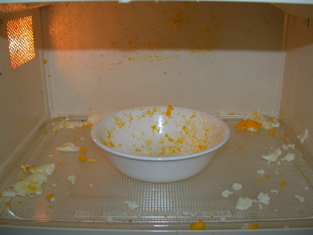Microwave egged 2